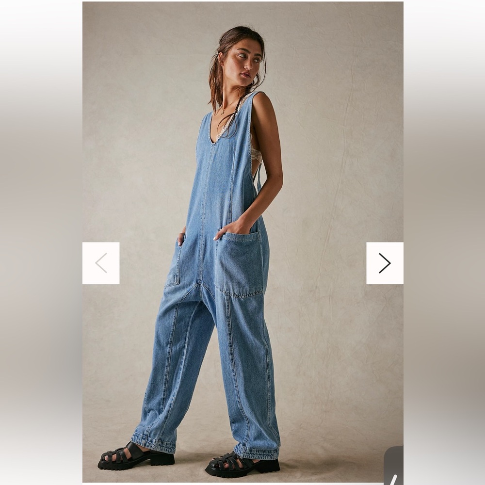 We the Free High Roller jumpsuit- L